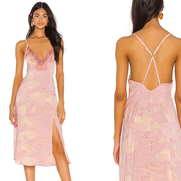 Free People Dresses & Skirts - NWT! Free People Chasing Shadows Slip Dress Sz S